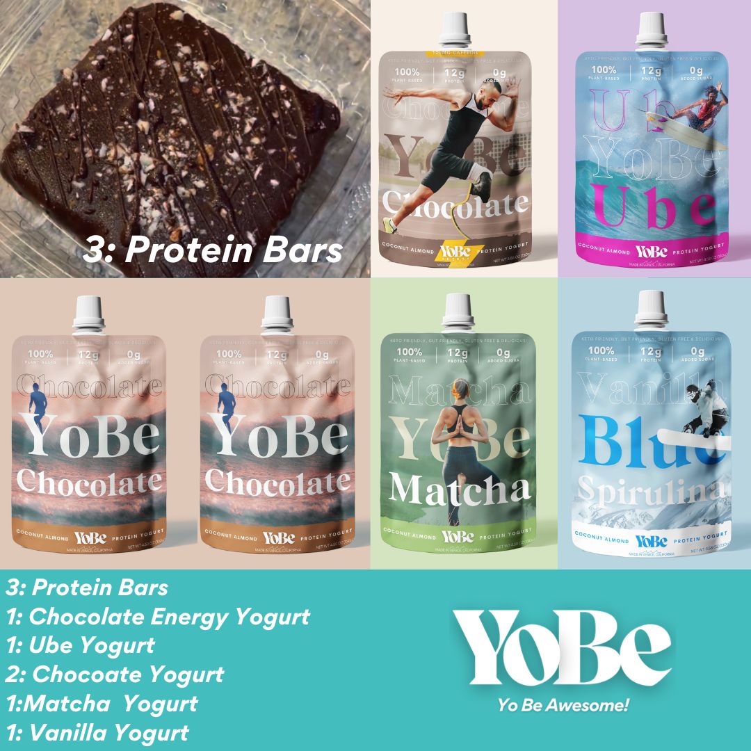 Protein Bar Pack (9 Pack) - YoBe.co